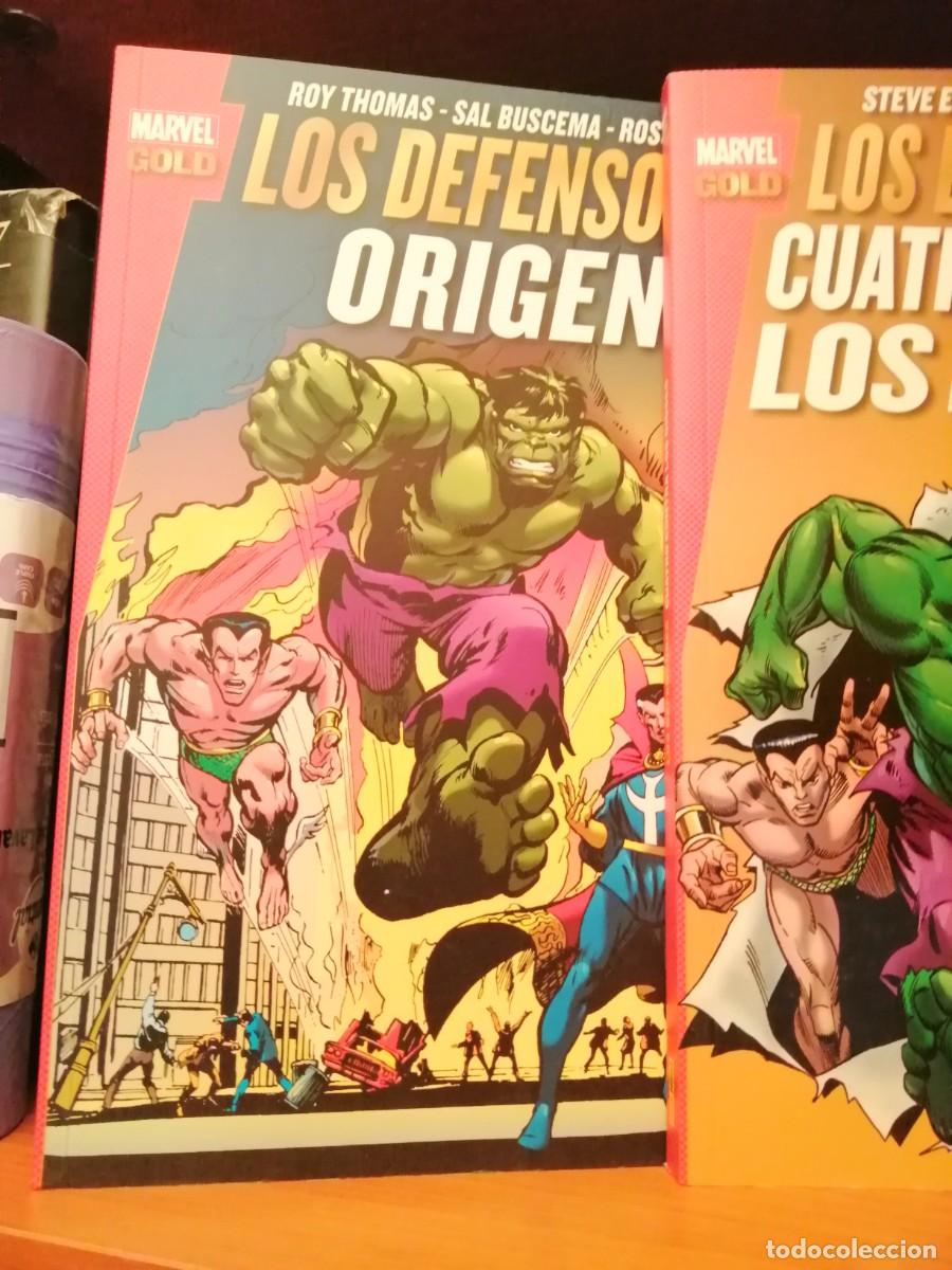 C&oacute;mics: Los Defensores. (Marvel Gold) 5 tomos, completa. - Foto 2