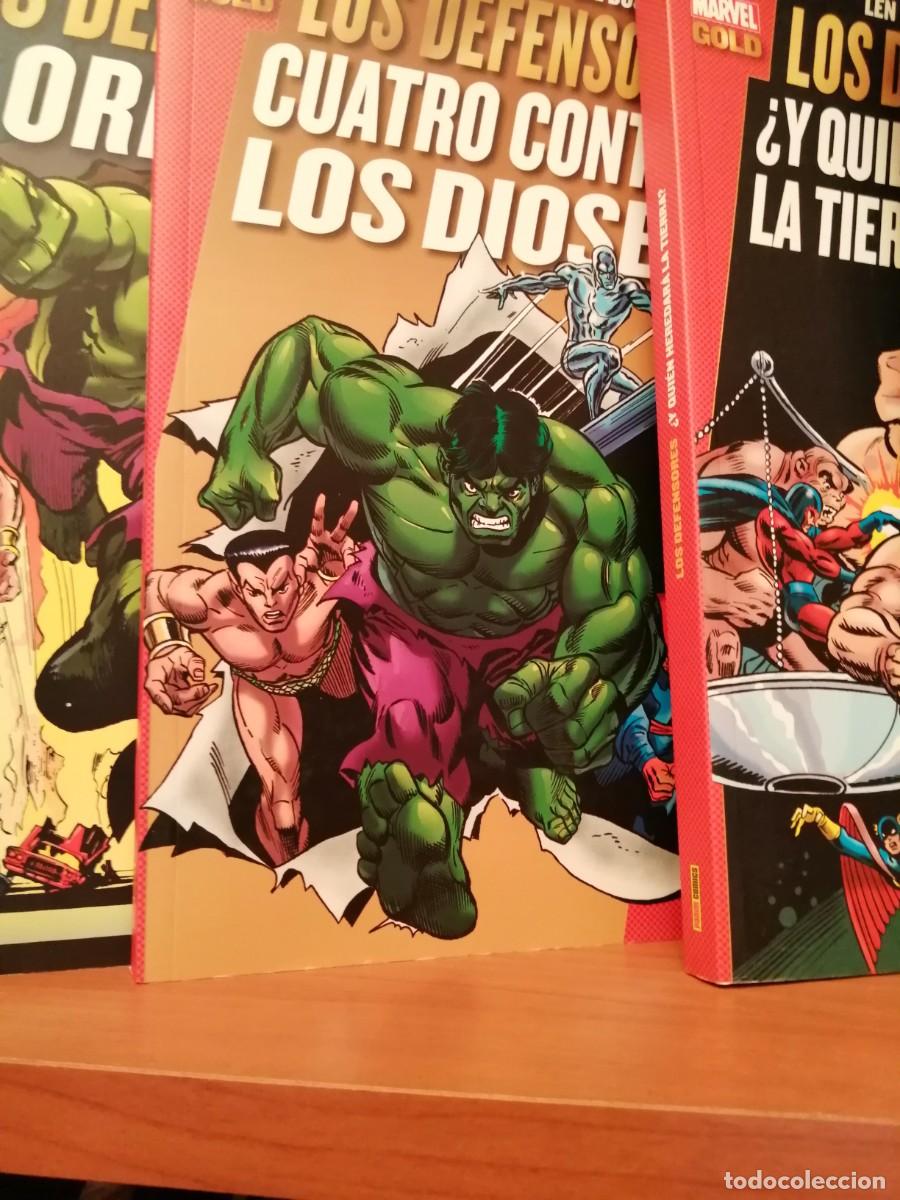 C&oacute;mics: Los Defensores. (Marvel Gold) 5 tomos, completa. - Foto 3