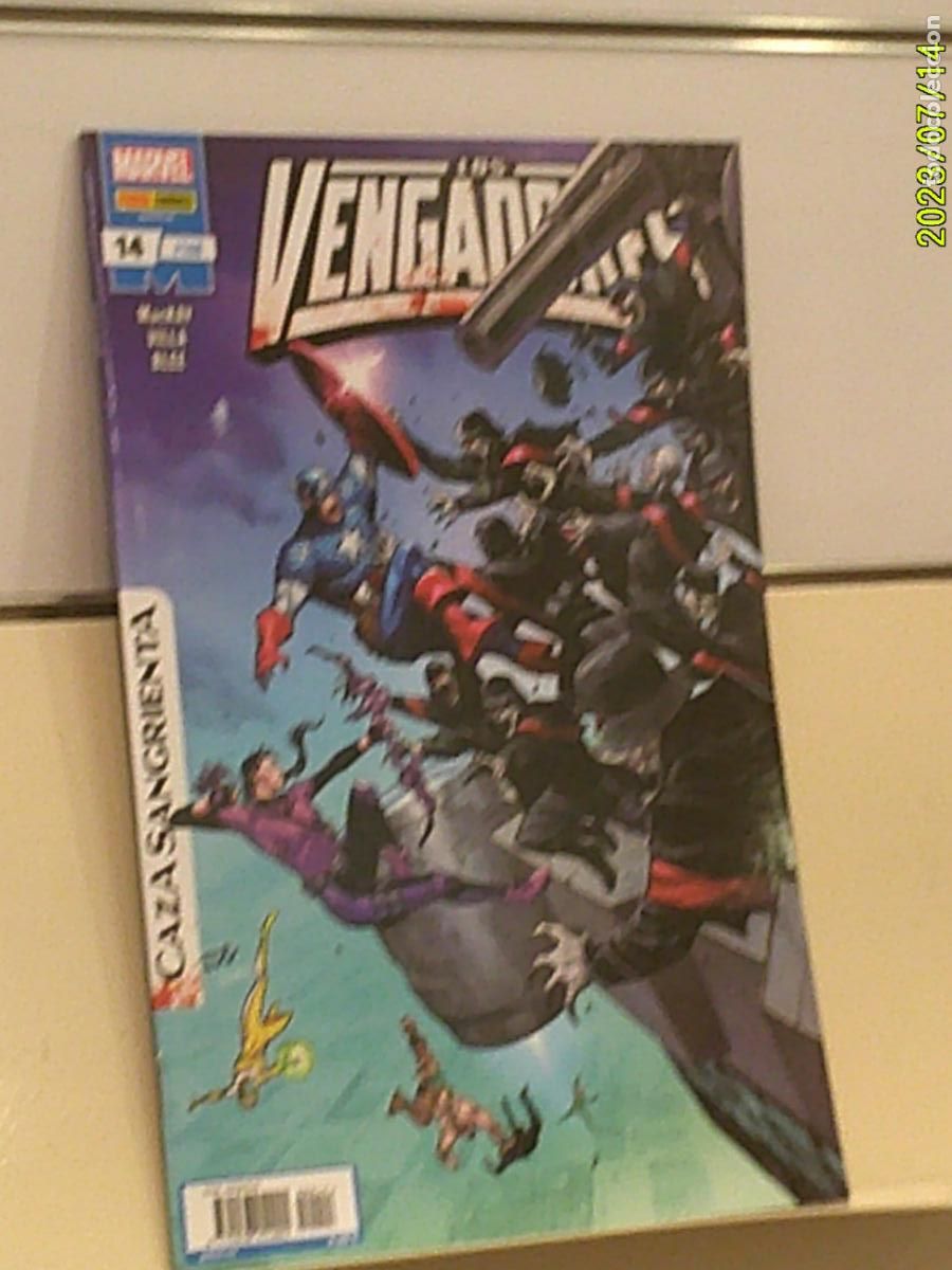 C&oacute;mics: LOS VENGADORES N&ordm; 14-168 CAZA SANGRIENTA MARVEL - PANINI