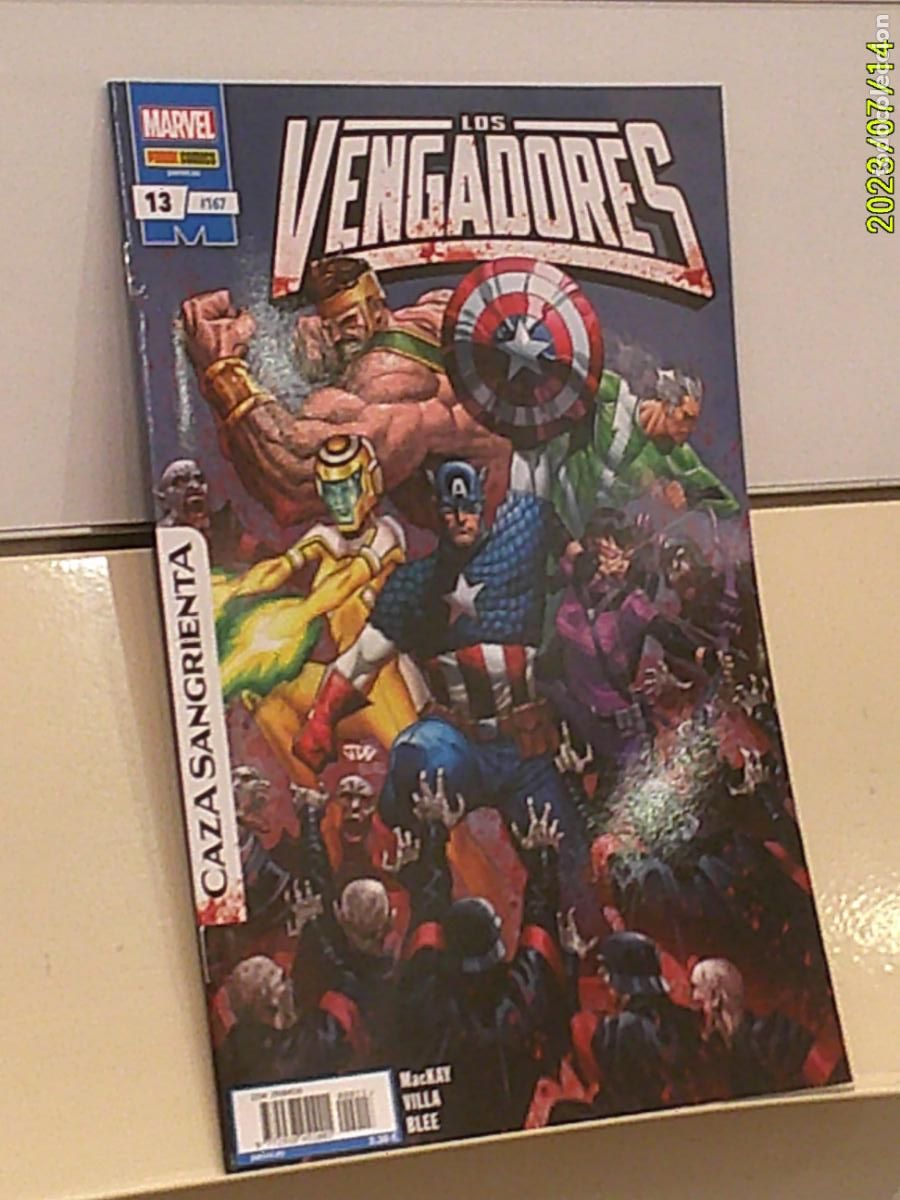 C&oacute;mics: LOS VENGADORES N&ordm; 13-167 CAZA SANGRIENTA MARVEL - PANINI