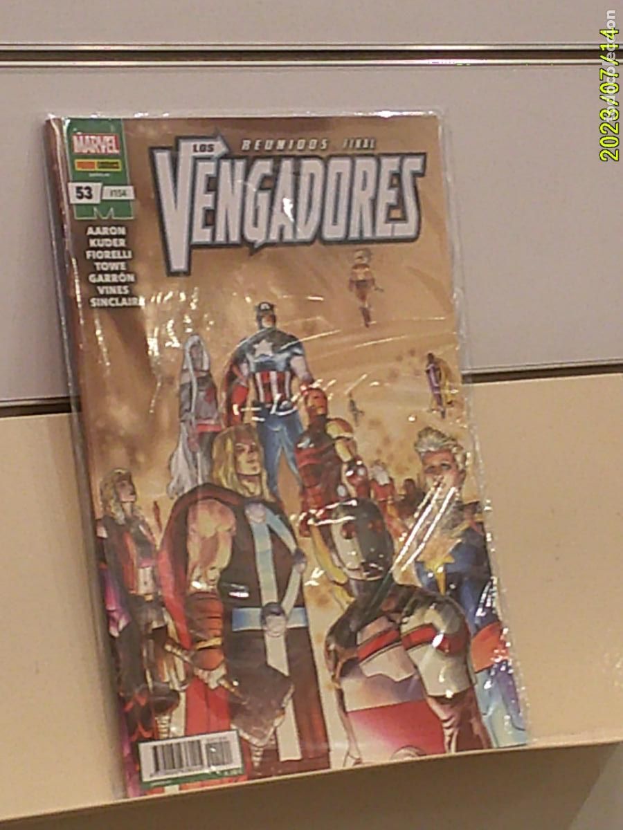 C&oacute;mics: LOS VENGADORES N&ordm; 53-154 REUNIDOS FINAL MARVEL - PANINI