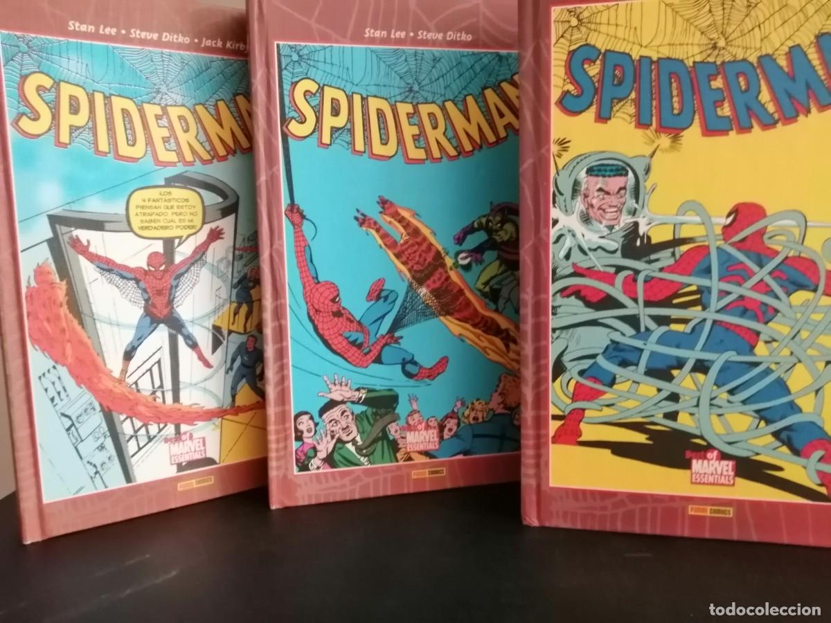 C&oacute;mics: Spiderman, de Stan Lee y Steve Ditko. 3 tomos. Completa.