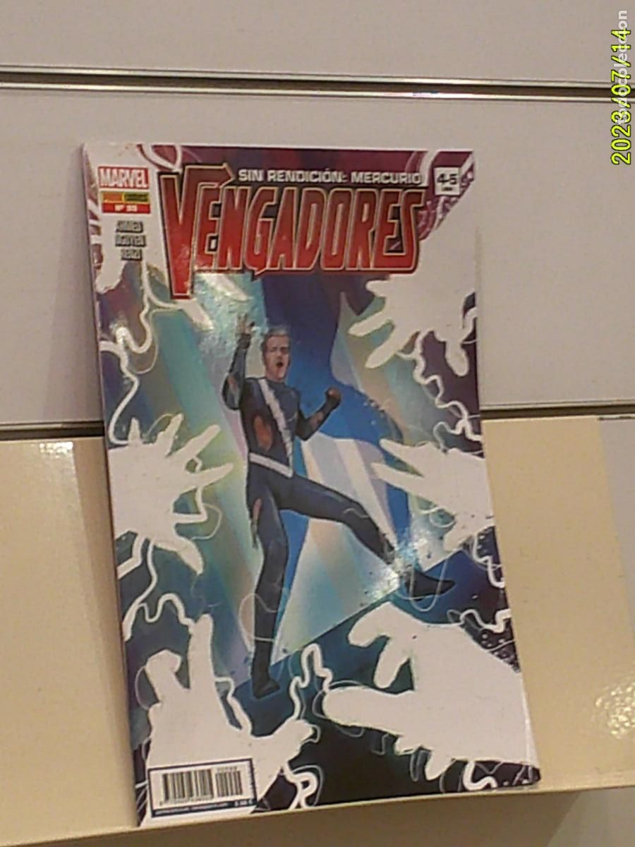 C&oacute;mics: LOS VENGADORES N&ordm; 99 SIN RENDICION: MERCURIO MARVEL - PANINI