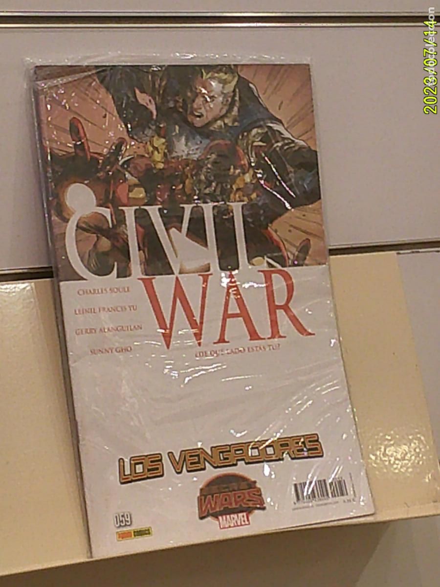 C&oacute;mics: LOS VENGADORES N&ordm; 59 CIVIL WAR MARVEL - PANINI