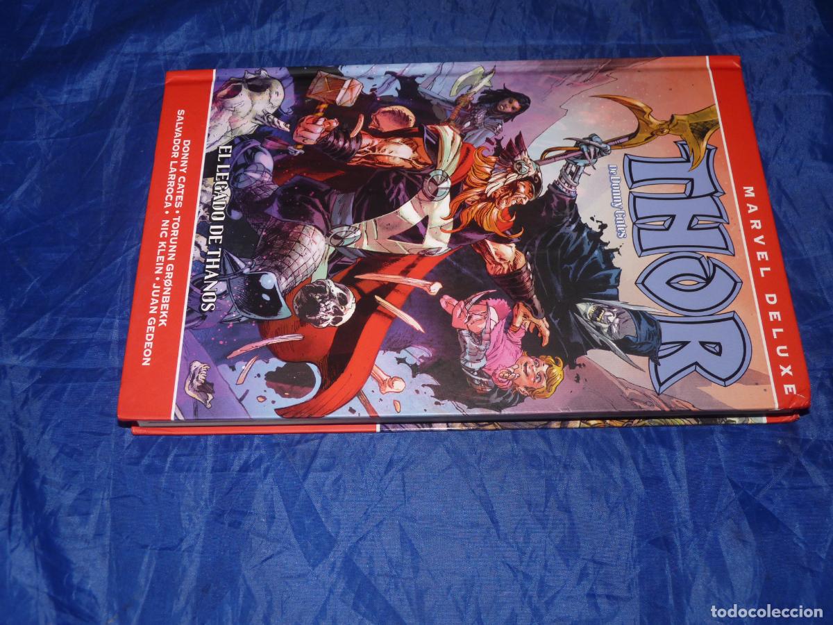 C&oacute;mics: Thor de Donny Cates 3. El legado de Thanos (MARVEL DELUXE) OREFSLL - Foto 4