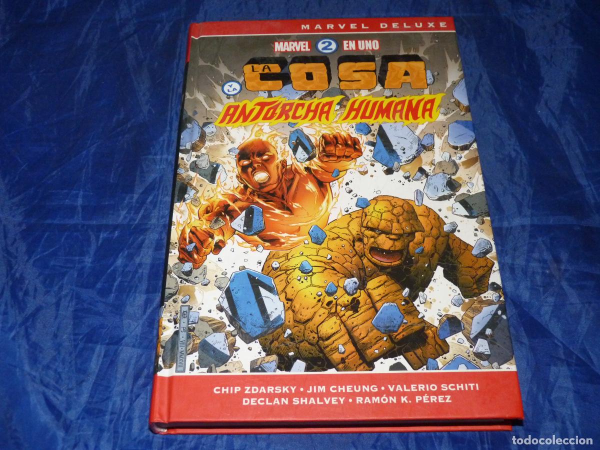 C&oacute;mics: Marvel 2 en uno. La Cosa y la Antorcha Humana (MARVEL DELUXE) OREFSLL - Foto 1