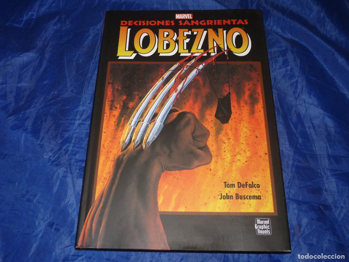 C&oacute;mics: Novelas gr&aacute;ficas marvel lobezno: decisiones sangrientas OREFSLL