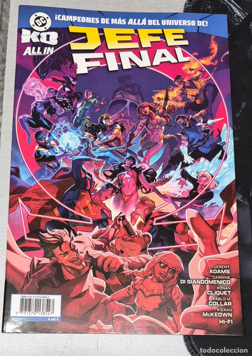 C&oacute;mics: ALL IN DC K.O. ESPECIAL : JEFE FINAL / DC PANINI