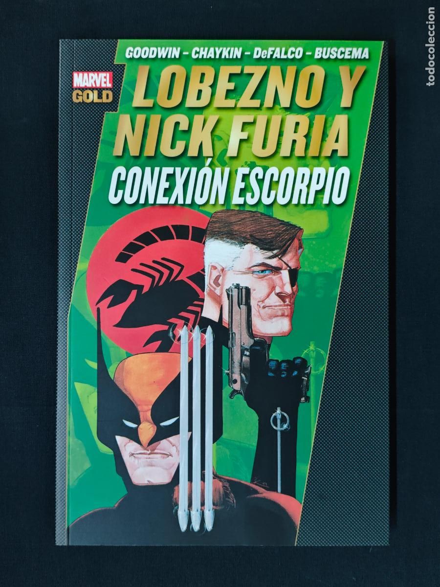 C&oacute;mics: LOBEZNO Y NICK FURIA - CONEXION ESCORPIO - PANINI -