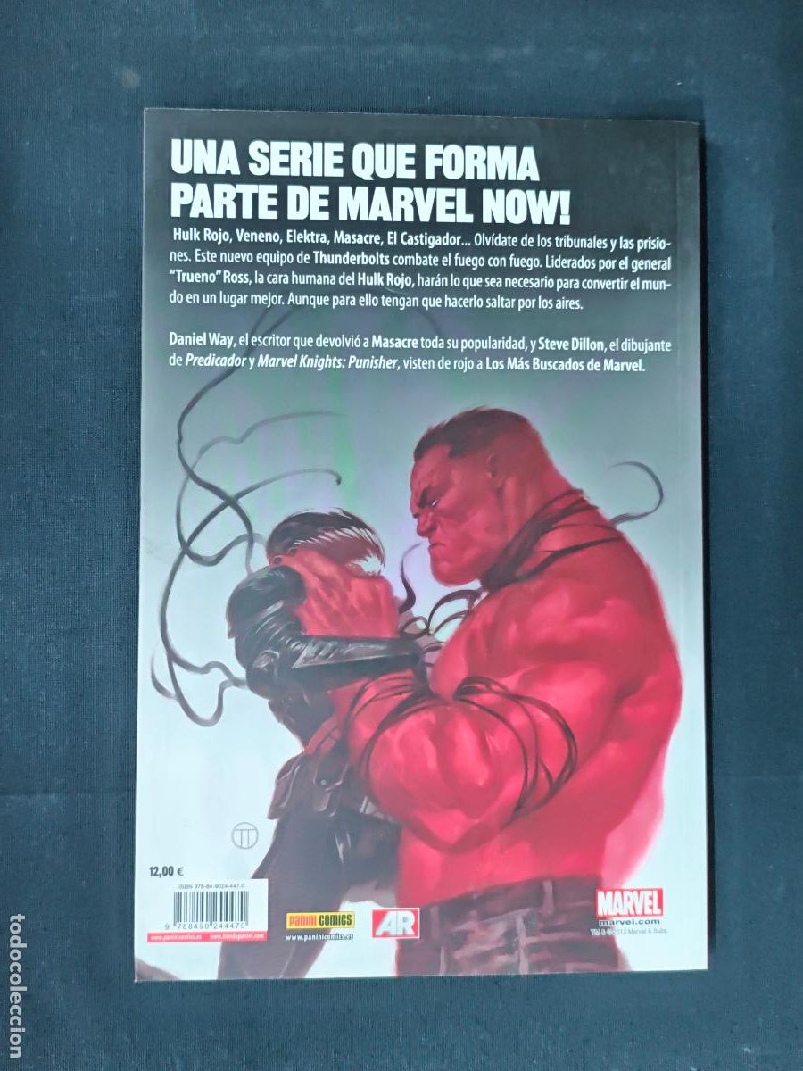 C&oacute;mics: COLECCION 100% - THUNDERBOLTS - SIN CUARTEL - PANINI - - Foto 2