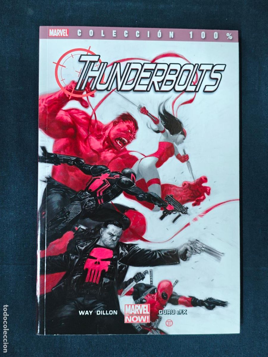 C&oacute;mics: COLECCION 100% - THUNDERBOLTS - SIN CUARTEL - PANINI -