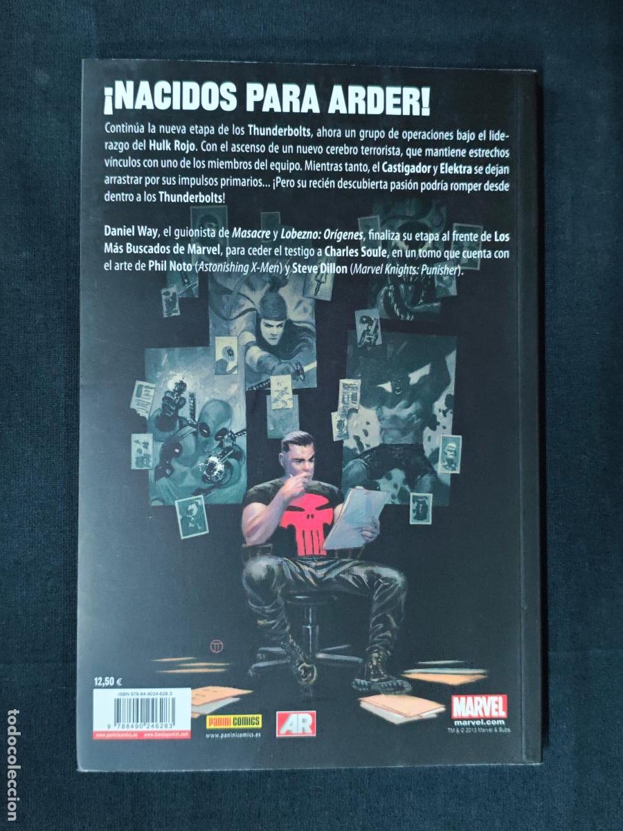 C&oacute;mics: COLECCION 100% - THUNDERBOLTS - ALERTA ROJA - PANINI - - Foto 2