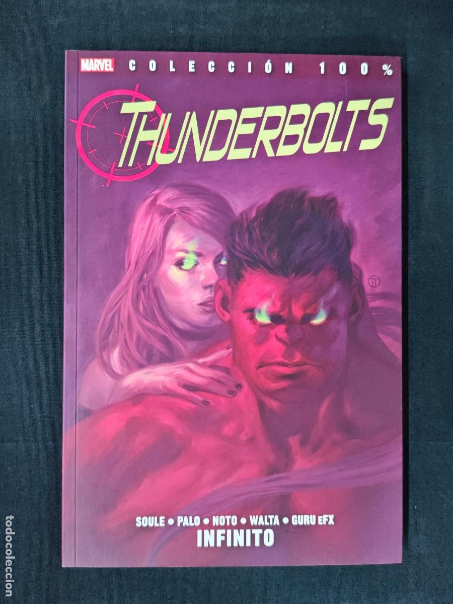 C&oacute;mics: COLECCION 100% - THUNDERBOLTS - INFINITO - PANINI -