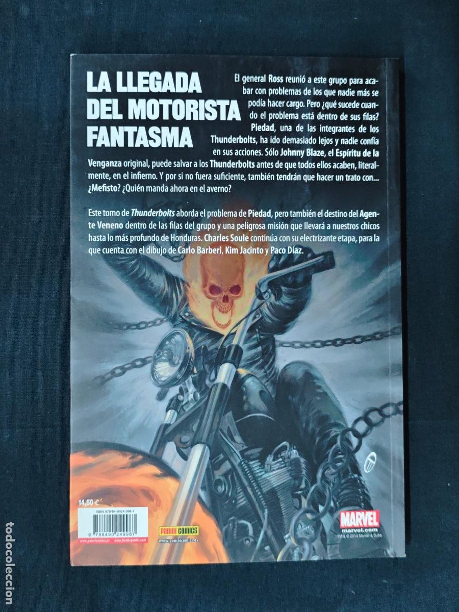 C&oacute;mics: COLECCION 100% - THUNDERBOLTS - SIN PIEDAD - PANINI - - Foto 2