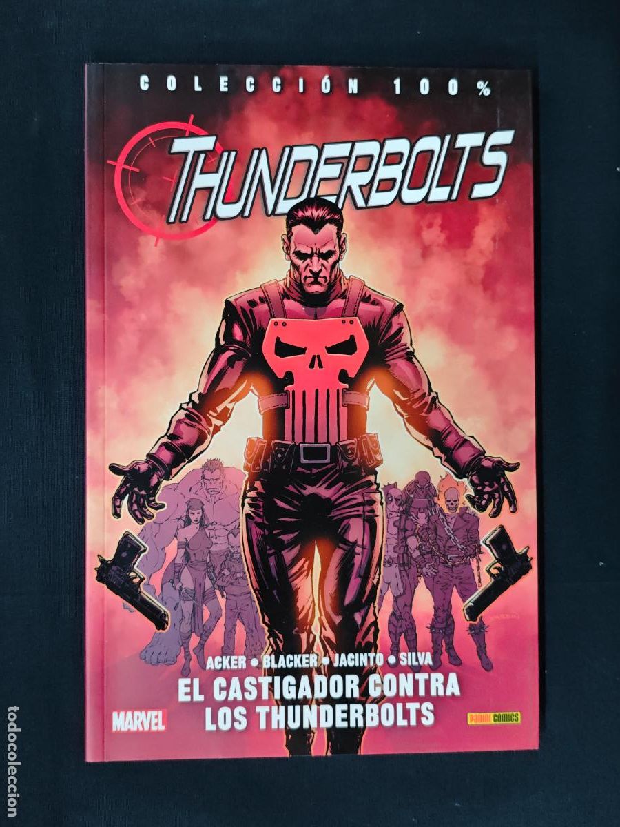 C&oacute;mics: COLECCION 100% - THUNDERBOLTS - EL CASTIGADOR CONTRA LOS THUNDERBOLTS - PANINI -
