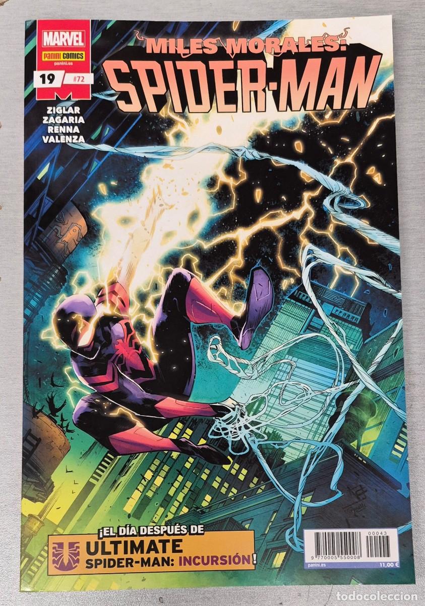 C&oacute;mics: MILES MORALES SPIDER-MAN N&ordm; 19 / 72 - DIA DESPUES ULTIMATE SPIDERMAN INCURSION / MARVEL - PANINI