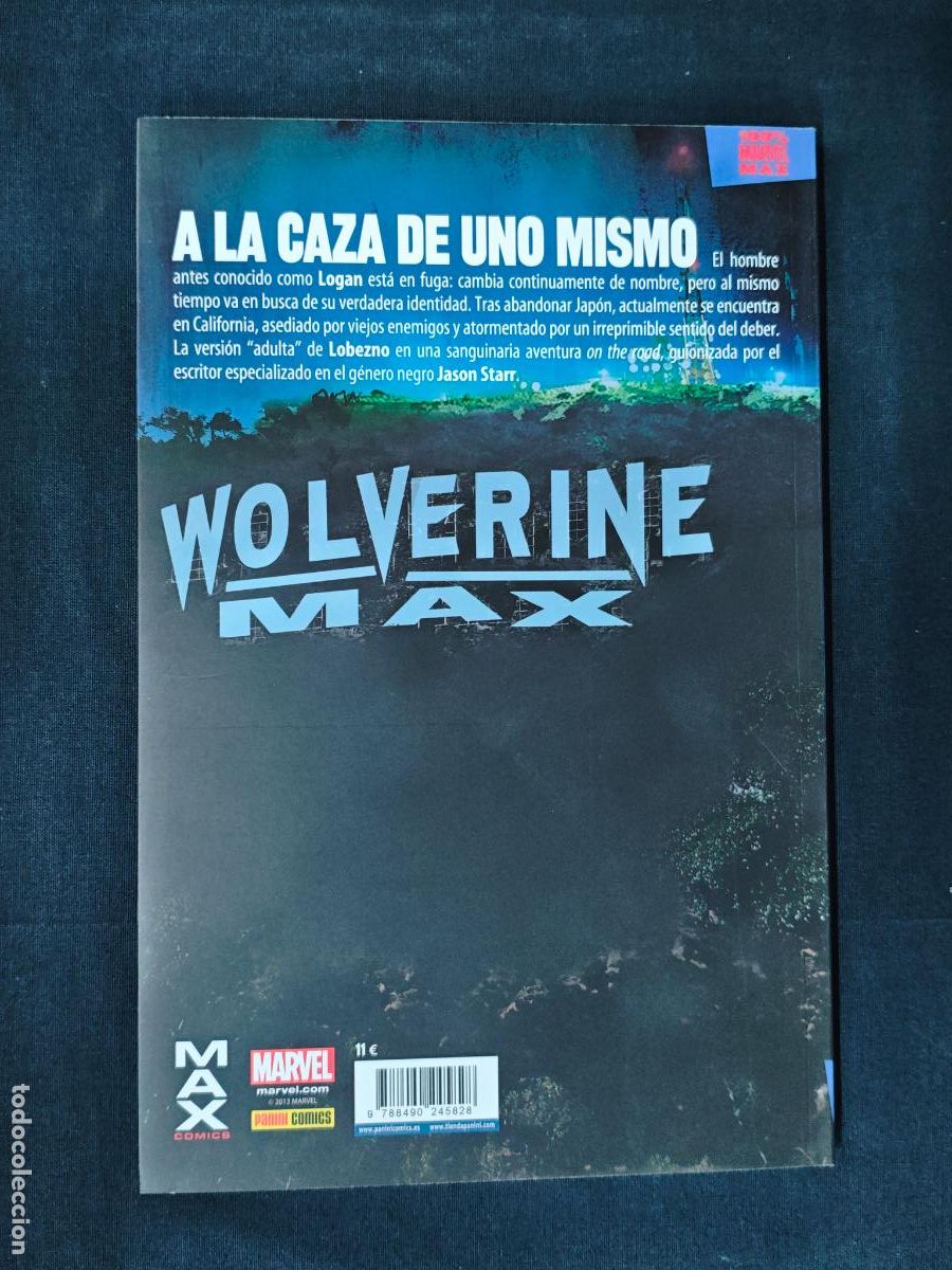 C&oacute;mics: COLECCION 100% - LOBEZNO MAX - HUIDA DE L.A. - PANINI - - Foto 2