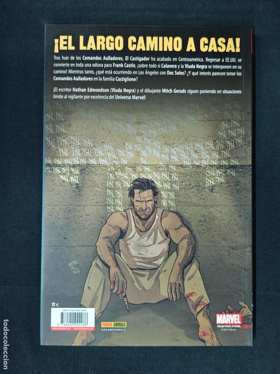 C&oacute;mics: COLECCION 100% - EL CASTIGADOR - DOS SOLES - PANINI - - Foto 2