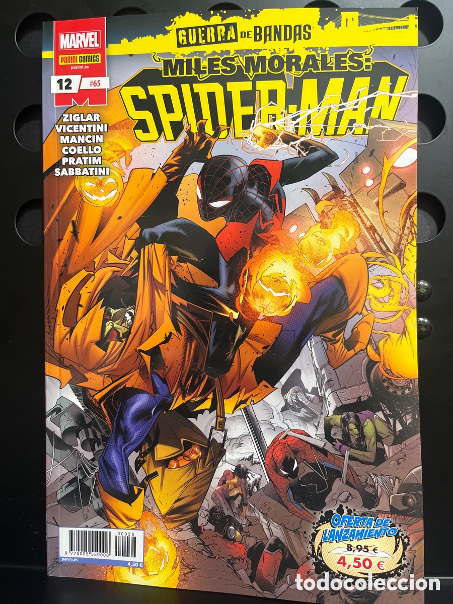 C&oacute;mics: MILES MORALES : SPIDERMAN N.65 / 12 GUERRA DE BANDAS ( 2016/&hellip; )