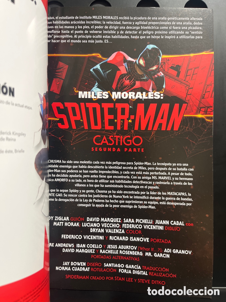 C&oacute;mics: MILES MORALES : SPIDERMAN N.66 / 13 CASTIGO ( 2016/&hellip; ) - Foto 3