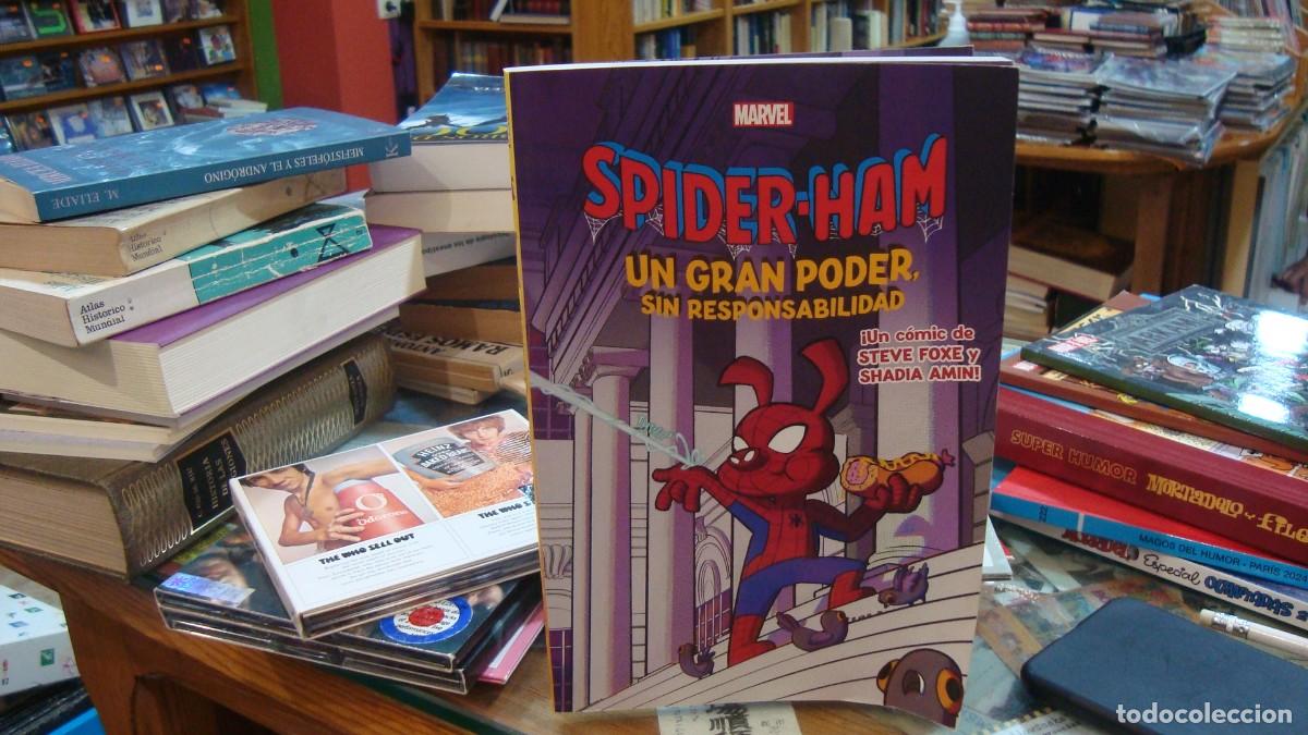 C&oacute;mics: MARVEL SCHOLASTIC SPIDER-HAM. RECOCHINEO EL HOLLYWOOD - STEVE FOXE, SHADIA AMIN