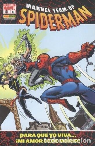 C&oacute;mics: SPIDERMAN MARVEL TEAM UP 6 CON DOCTOR EXTRA&Ntilde;O,CLEA HOMBRE MARAVILLA,,SATANA, MS MARVEL - Foto 1