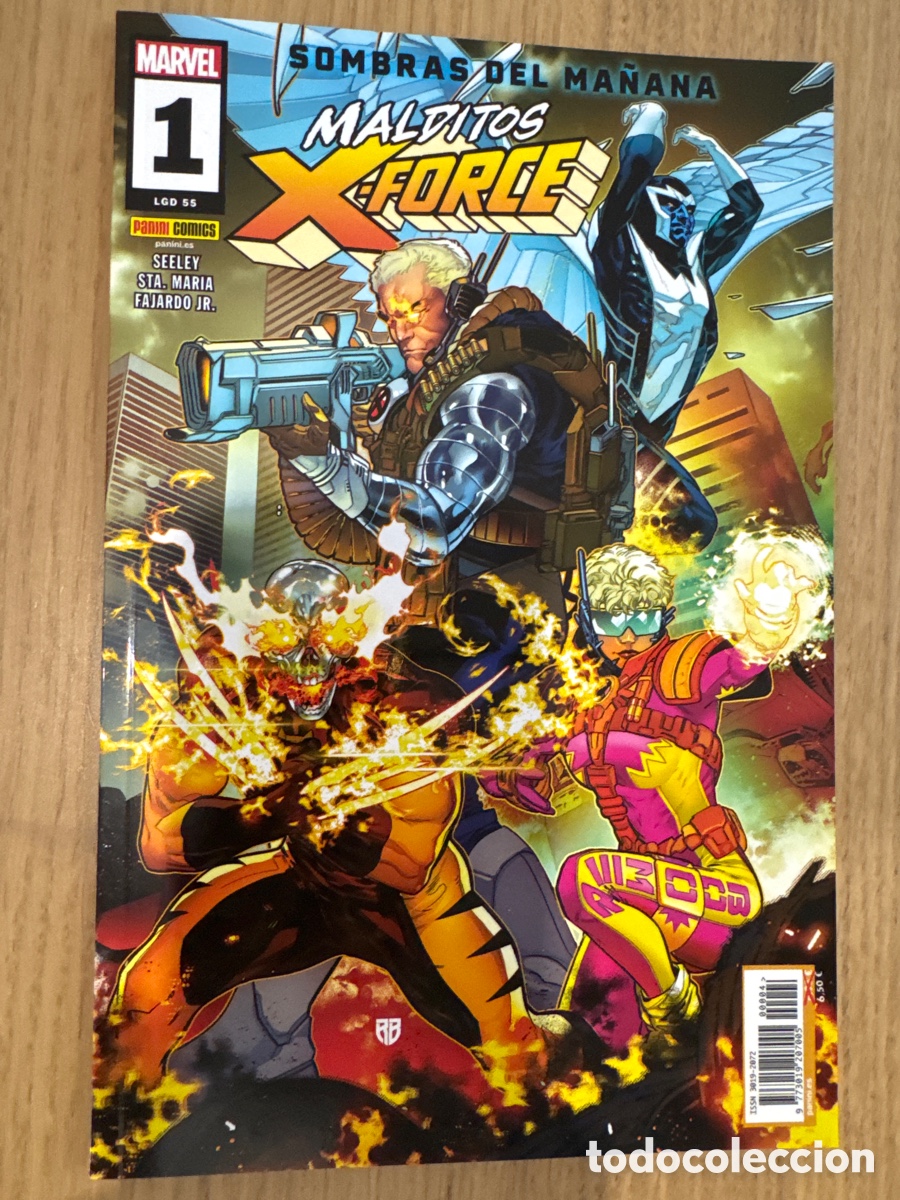 C&oacute;mics: Malditos X-Force 1 / 55 - Seeley, Sta. Maria, Fajardo Jr. - Panini / Marvel