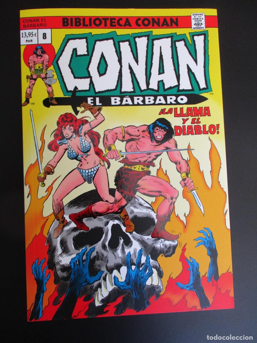 C&oacute;mics: 26 x 17 cm &middot; 160 p&aacute;gs &middot; COLOR CONAN (2024, PANINI) -BIBLIOTECA. EL BARBARO- 8 : CONAN EL B&Aacute;RBARO BIB