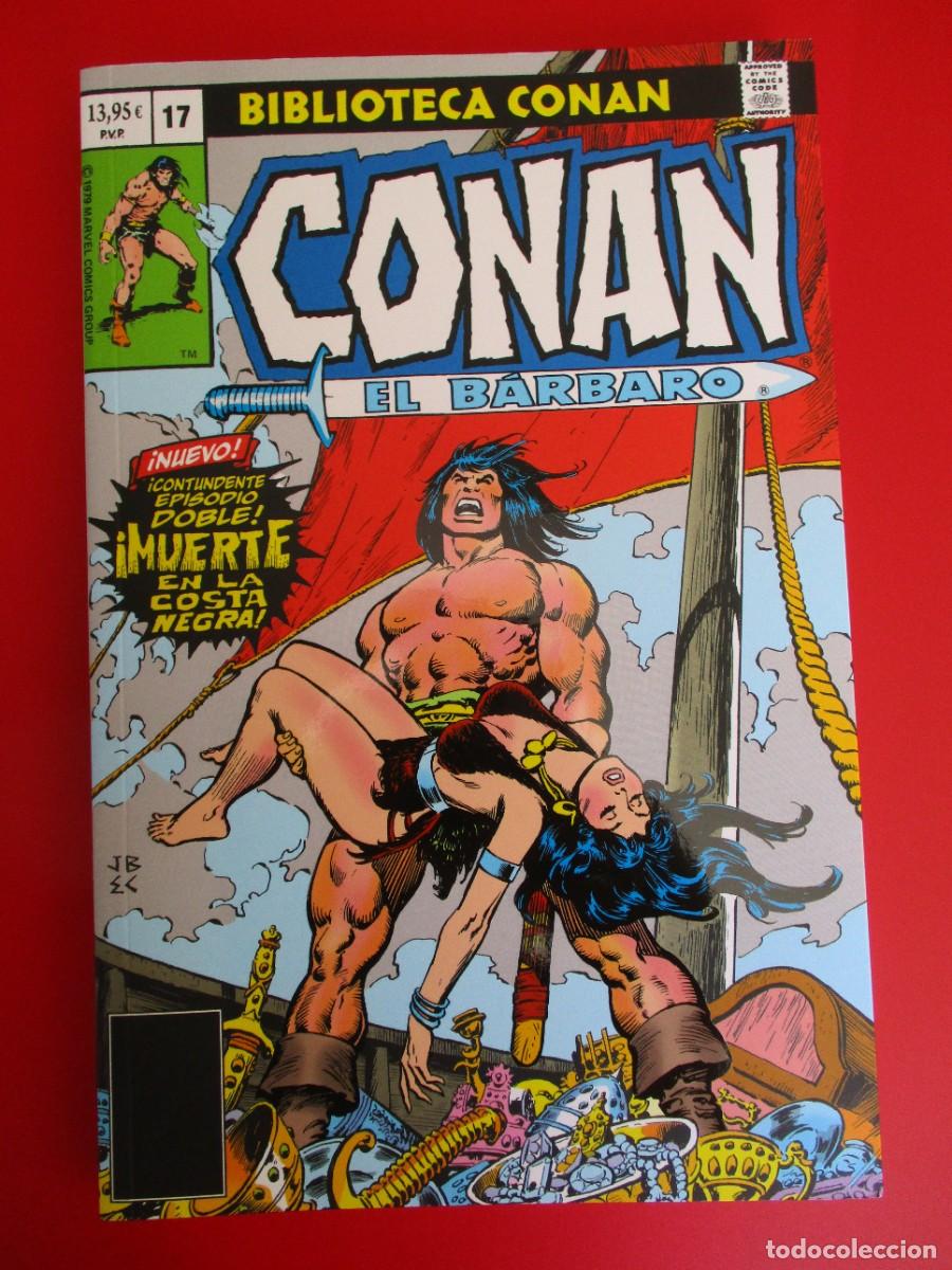 C&oacute;mics: CONAN (2024, PANINI) -BIBLIOTECA. EL BARBARO- 17 : CONAN EL B&Aacute;RBARO BIBLIOTECA CONAN : CONAN EL B&Aacute;RB