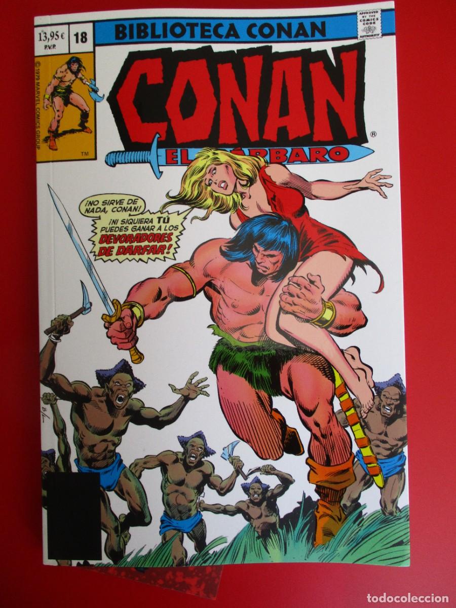 C&oacute;mics: CONAN (2024, PANINI) -BIBLIOTECA. EL BARBARO- 18 : CONAN EL B&Aacute;RBARO BIBLIOTECA CONAN : CONAN EL B&Aacute;RB