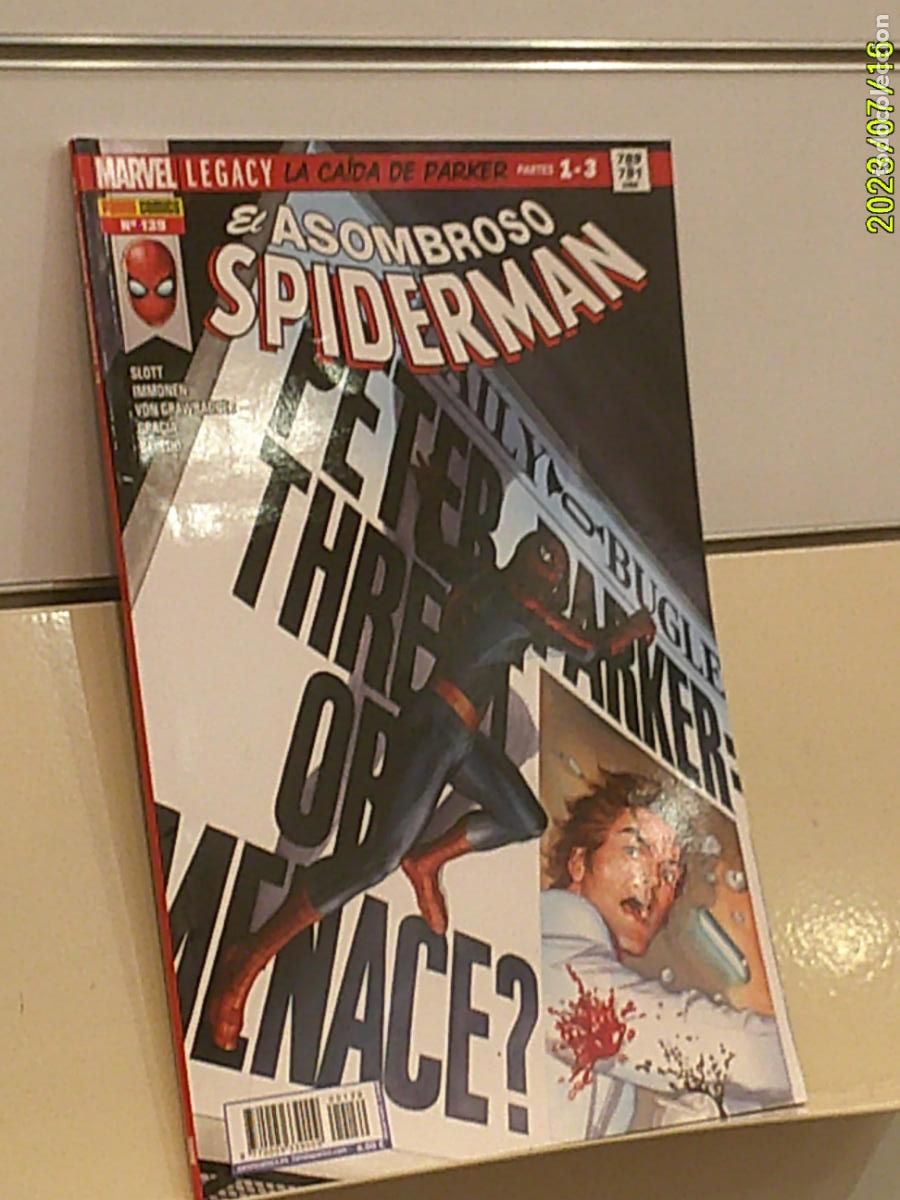 C&oacute;mics: EL ASOMBROSO SPIDERMAN N&ordm; 139 LA CAIDA DE PARKER PARTES 1-3 MARVEL - PANINI