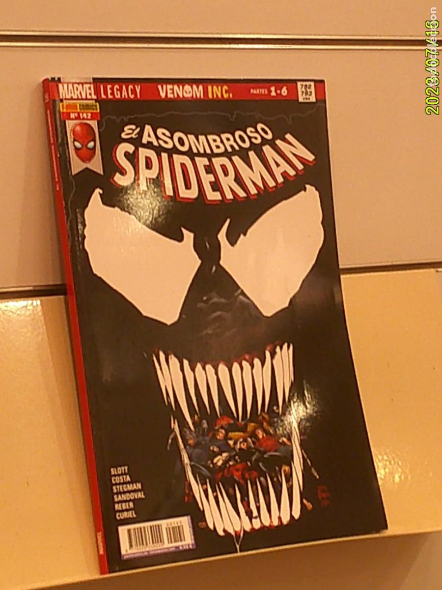 C&oacute;mics: EL ASOMBROSO SPIDERMAN N&ordm; 142 VENOM INC. PARTES 1-6 MARVEL - PANINI