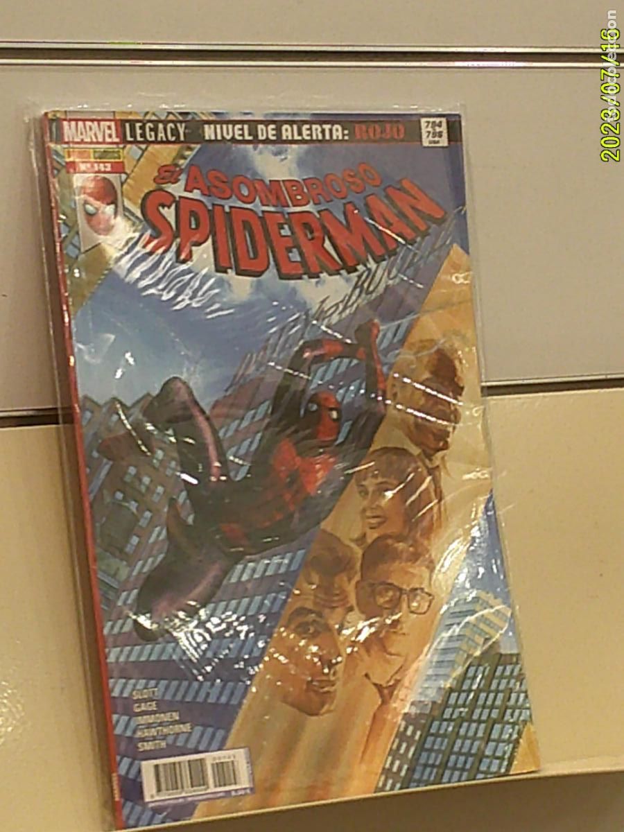 Fumetti: EL ASOMBROSO SPIDERMAN N&ordm; 143 NIVEL DE ALERTA: ROJO MARVEL - PANINI