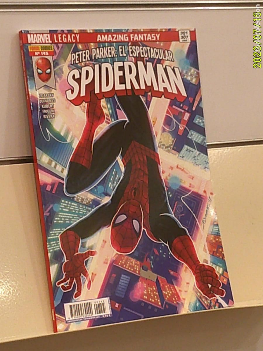 C&oacute;mics: EL ASOMBROSO SPIDERMAN N&ordm; 145 PETER PARKER EL ESPECTACULAR SPIDERMAN MARVEL - PANINI