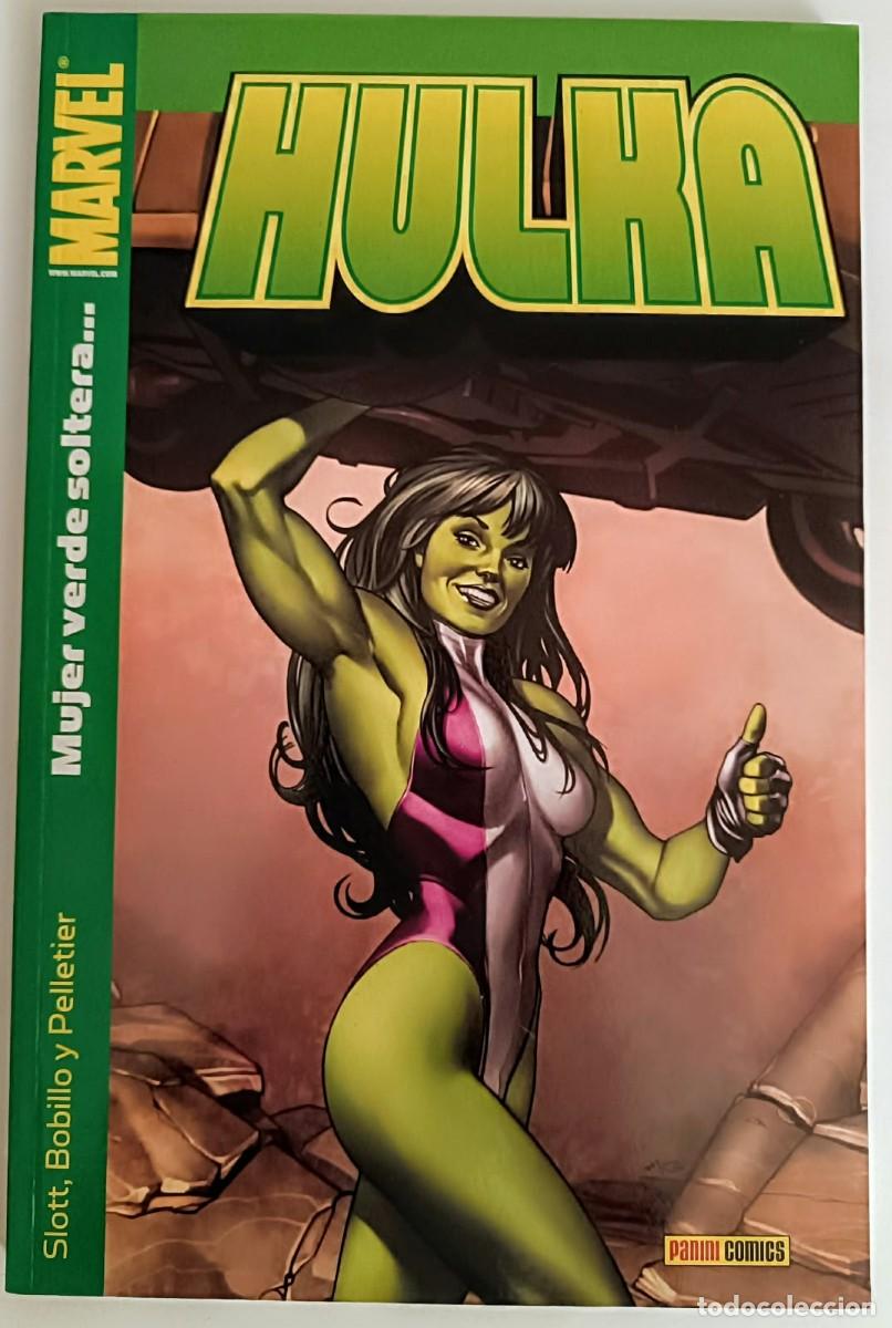 C&oacute;mics: Hulka: Mujer Verde Soltera (Tomo 1) - Dan Slott - 100% Marvel Panini - Estado MINT