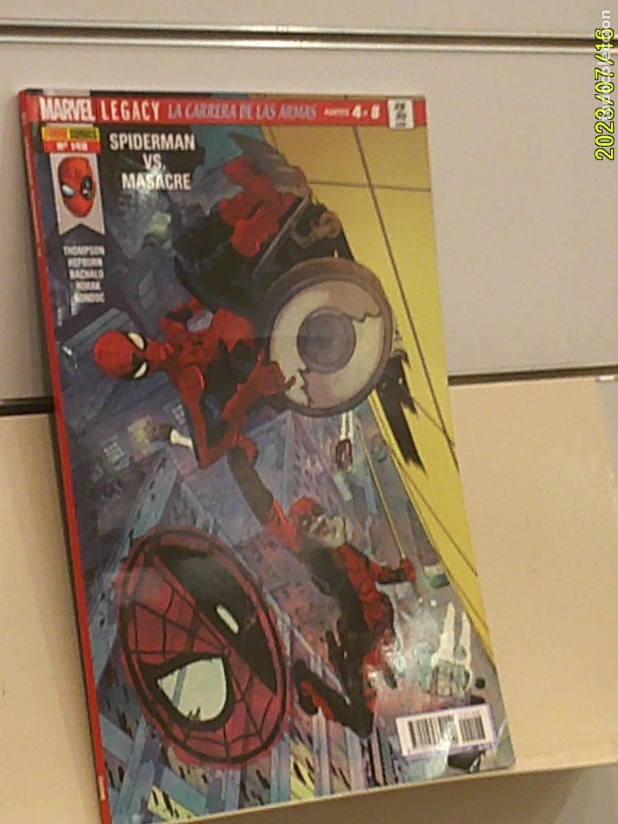C&oacute;mics: EL ASOMBROSO SPIDERMAN N&ordm; 146 LA CARRERA DE LAS ARMAS PARTES 4-8 MARVEL - PANINI