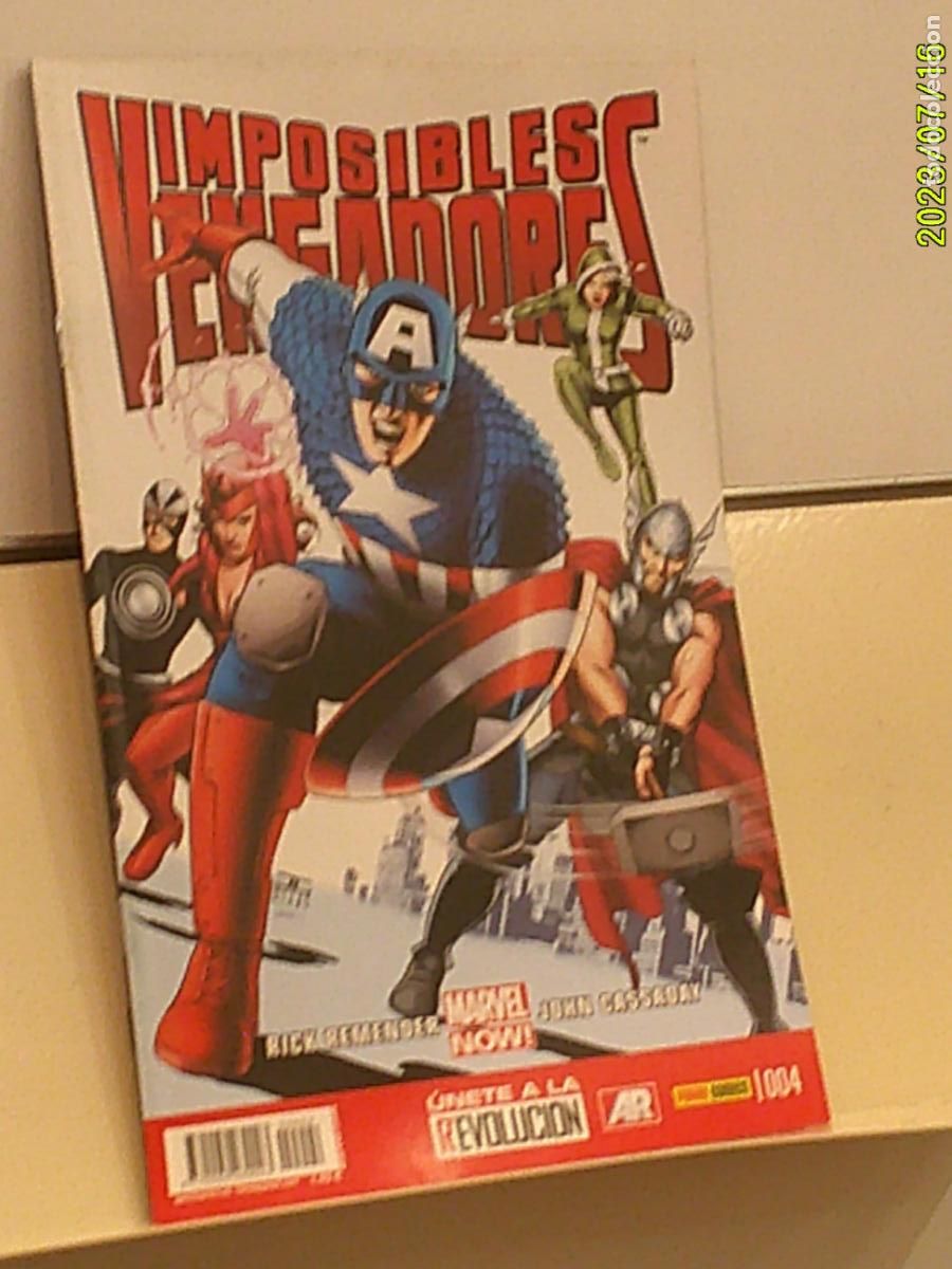 C&oacute;mics: IMPOSIBLES VENGADORES N&ordm; 4 MARVEL - PANINI - Foto 1