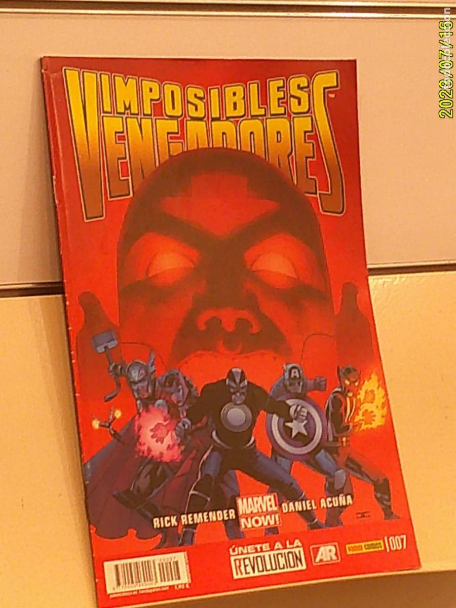 C&oacute;mics: IMPOSIBLES VENGADORES N&ordm; 7 MARVEL - PANINI