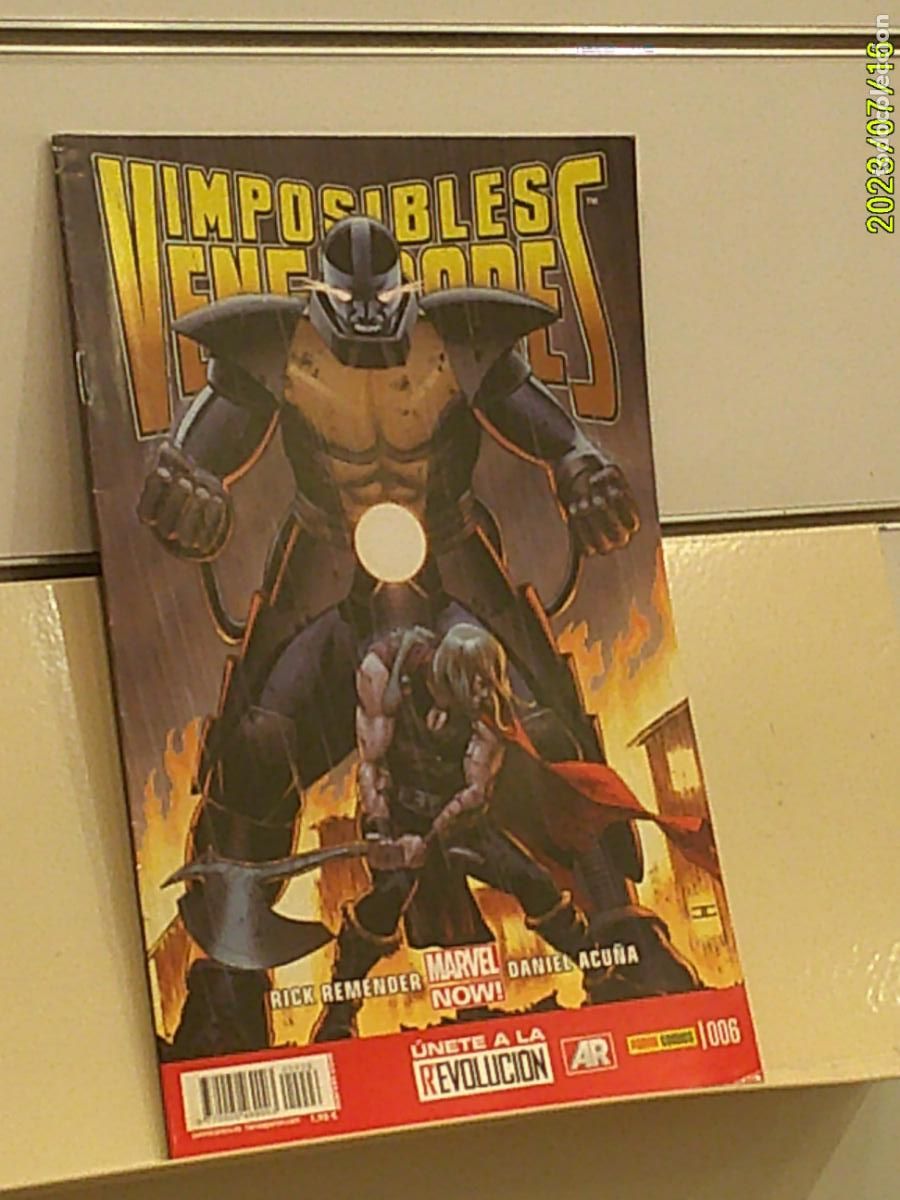 C&oacute;mics: IMPOSIBLES VENGADORES N&ordm; 6 MARVEL - PANINI - Foto 1