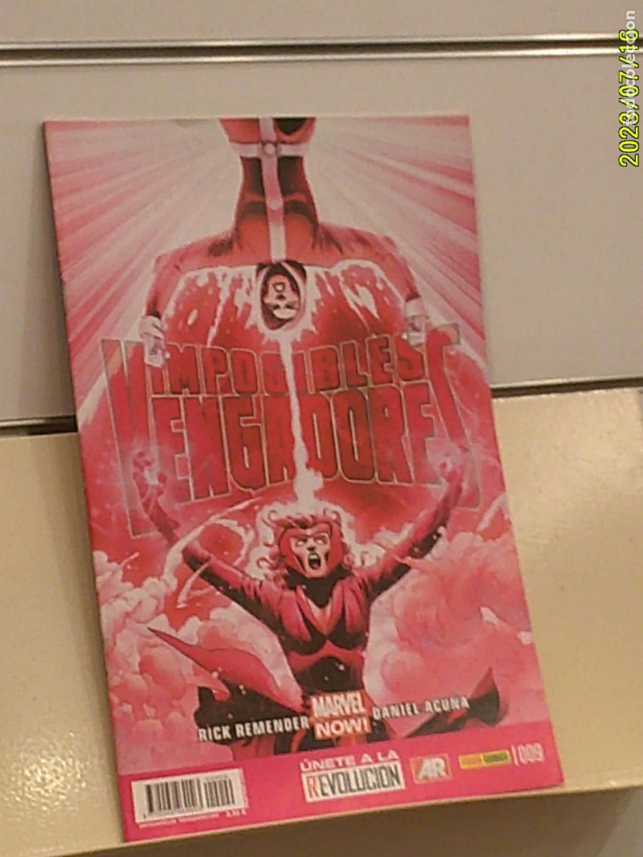 C&oacute;mics: IMPOSIBLES VENGADORES N&ordm; 9 MARVEL - PANINI - Foto 1