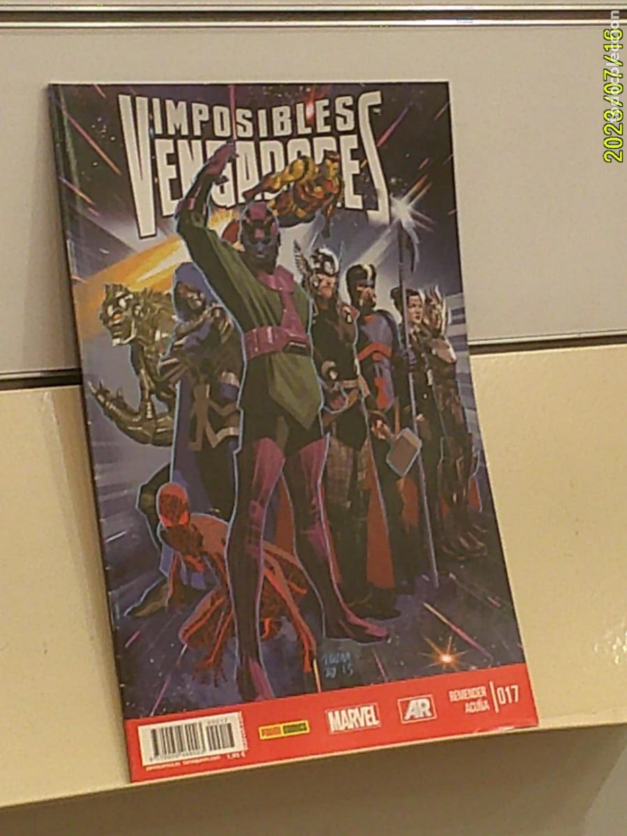 C&oacute;mics: IMPOSIBLES VENGADORES N&ordm; 17 MARVEL - PANINI