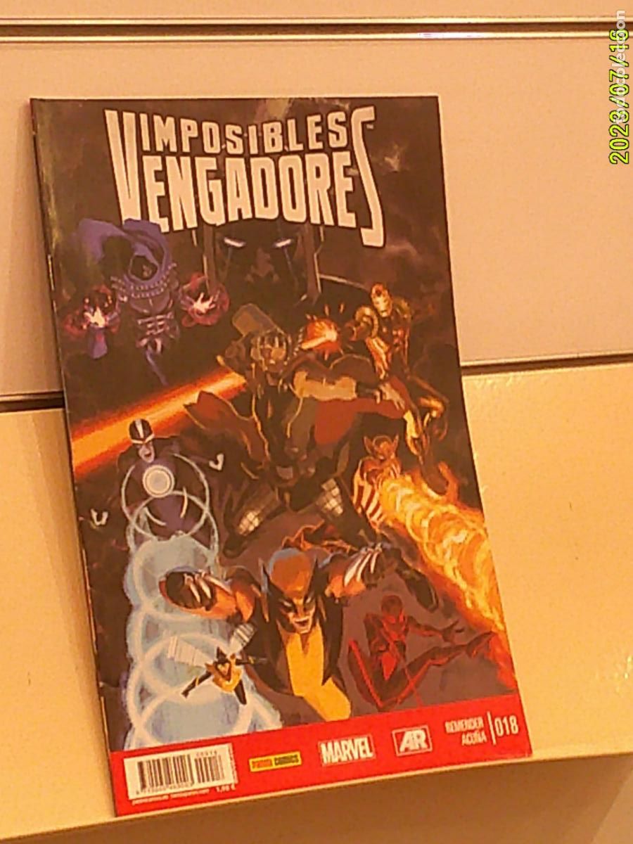 C&oacute;mics: IMPOSIBLES VENGADORES N&ordm; 18 MARVEL - PANINI - Foto 1