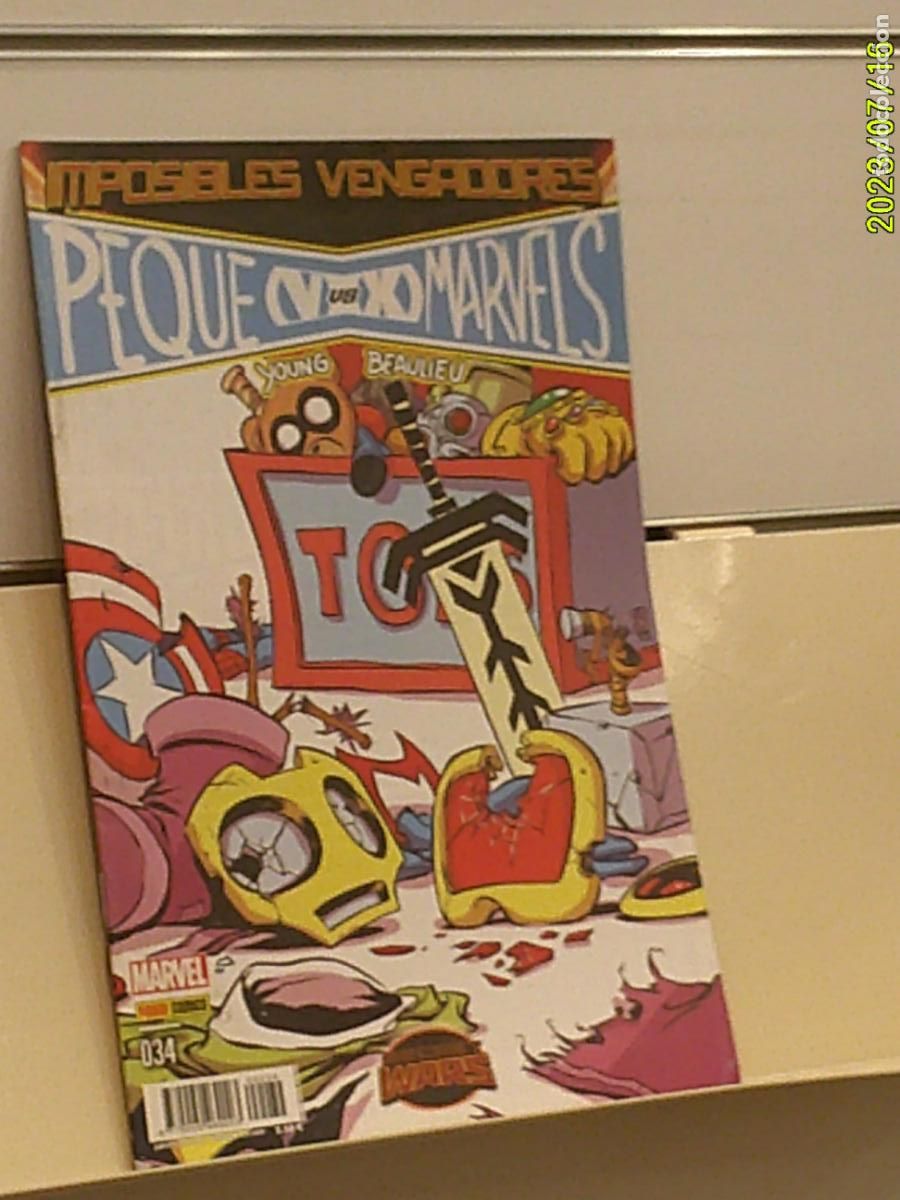 C&oacute;mics: IMPOSIBLES VENGADORES N&ordm; 34 MARVEL - PANINI