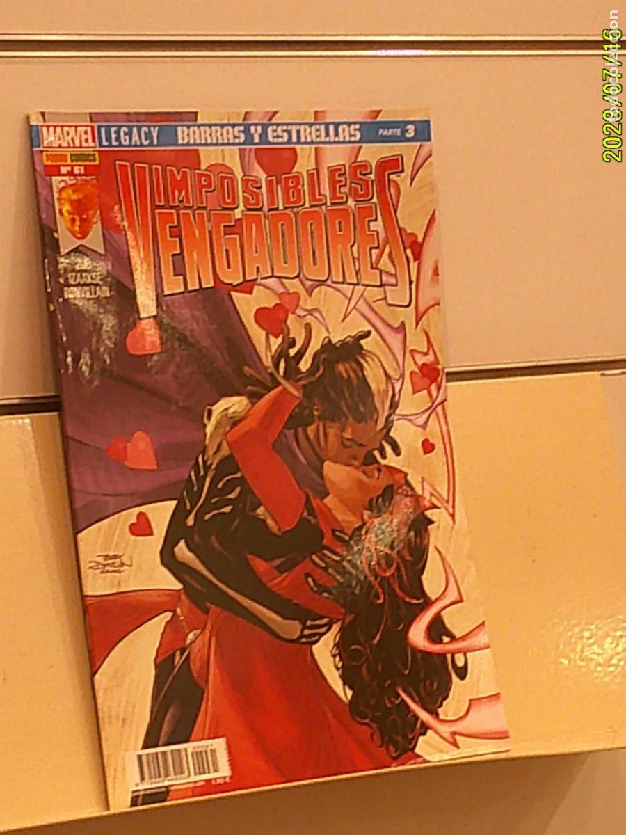 C&oacute;mics: IMPOSIBLES VENGADORES N&ordm; 61 BARRAS Y ESTRELLAS PARTE 3 MARVEL - PANINI
