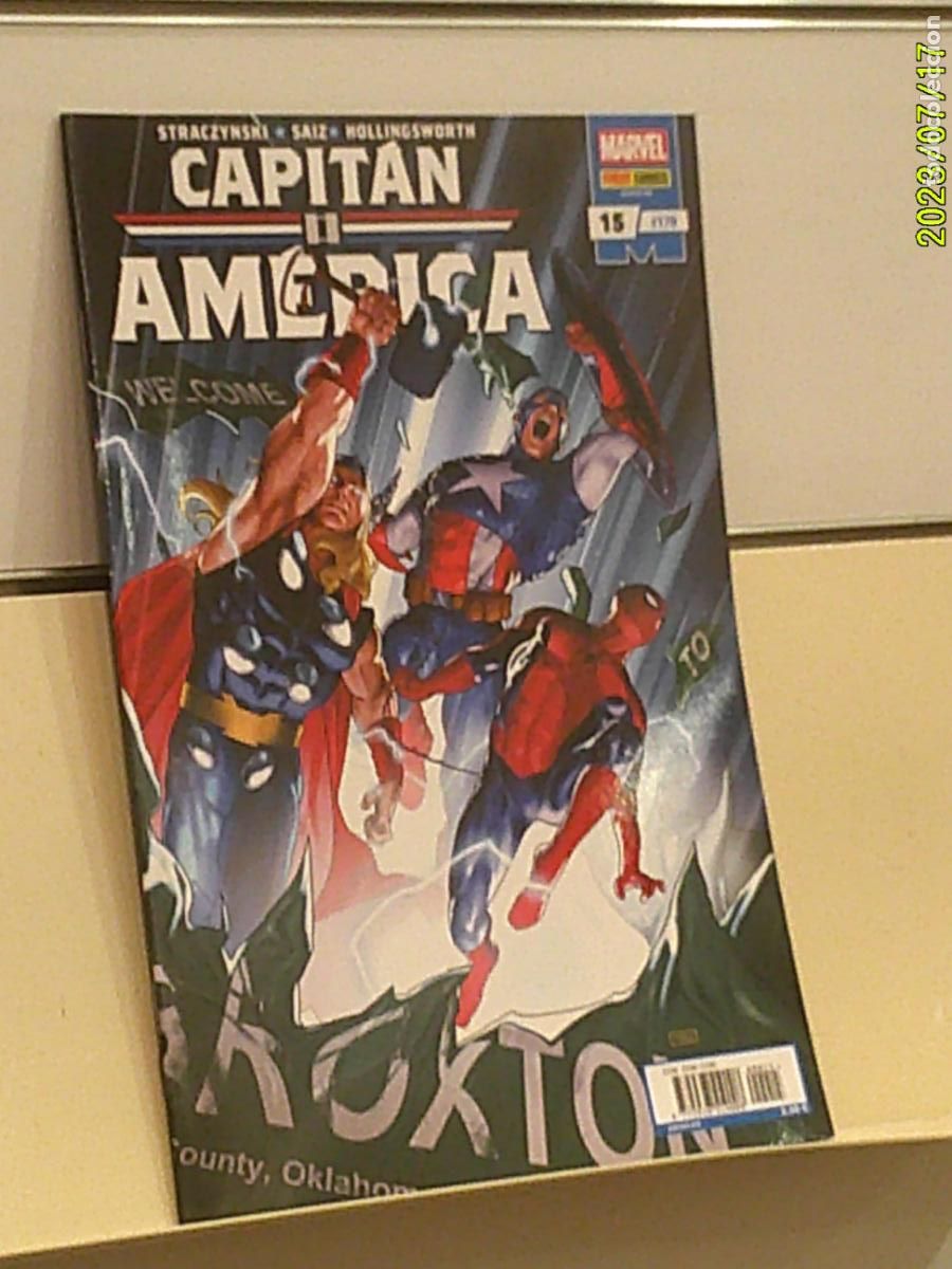 C&oacute;mics: CAPITAN AMERICA VOL.8 N&ordm; 15-170 MARVEL - PANINI