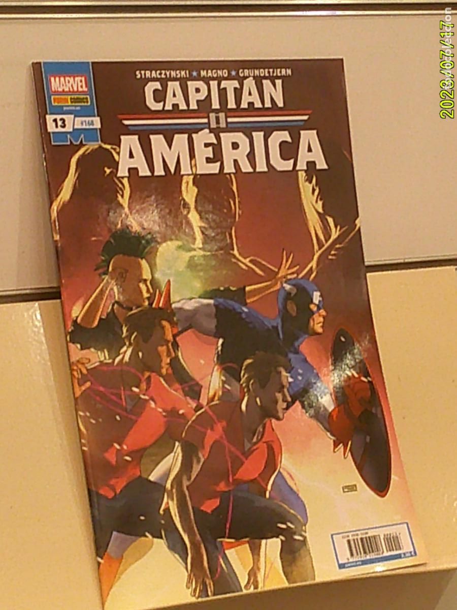 C&oacute;mics: CAPITAN AMERICA VOL.8 N&ordm; 13-168 MARVEL - PANINI