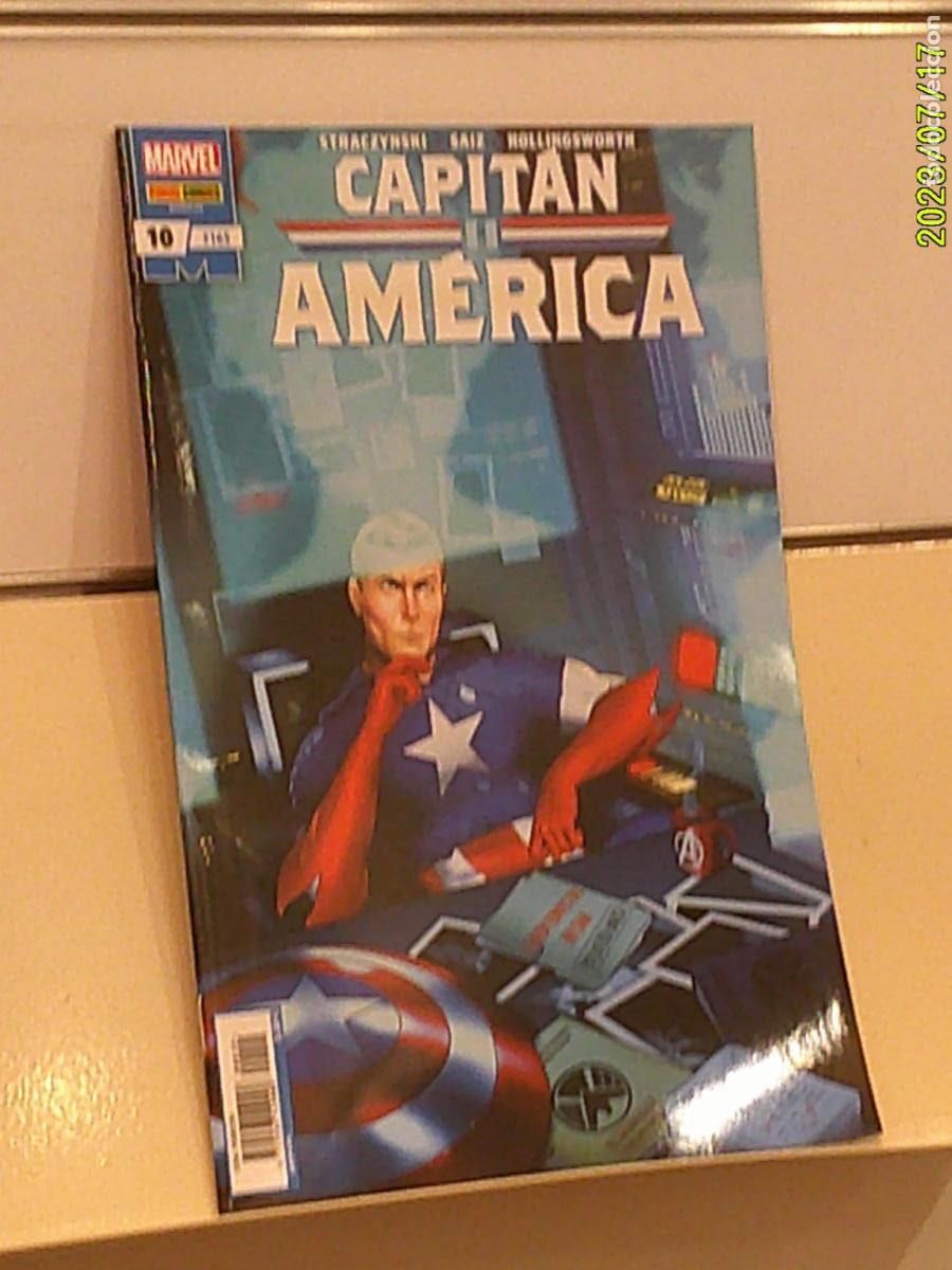 C&oacute;mics: CAPITAN AMERICA VOL.8 N&ordm; 10-165 MARVEL - PANINI
