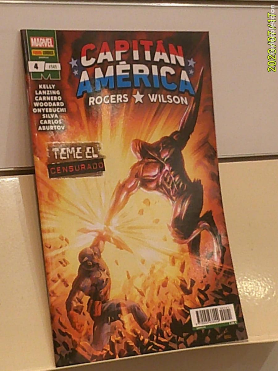 C&oacute;mics: CAPITAN AMERICA VOL.8 N&ordm; 4-141 ROGERS & WILSON MARVEL - PANINI
