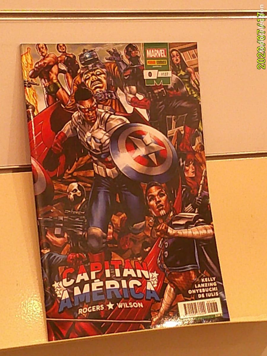 C&oacute;mics: CAPITAN AMERICA VOL.8 N&ordm; 0-137 ROGERS & WILSON MARVEL - PANINI
