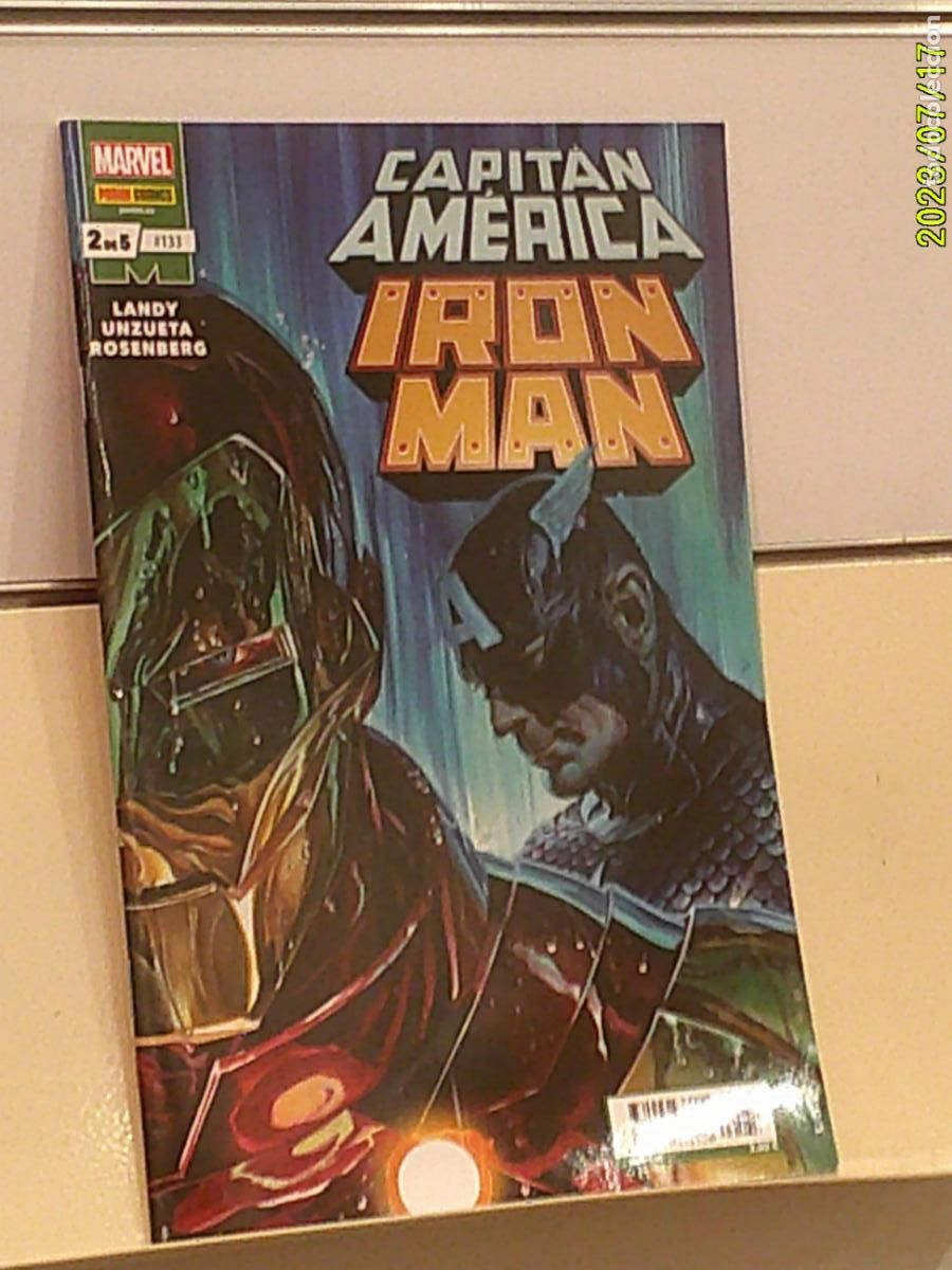 C&oacute;mics: CAPITAN AMERICA VOL.8 N&ordm; 133 CAPITAN AMERICA & IRON MAN 2 DE 5 MARVEL - PANINI